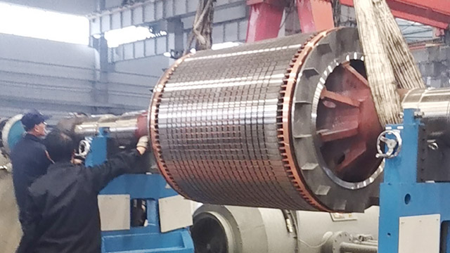 臥龍防爆電機集團專用動平衡機！